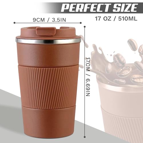 Vacuum Insulated Stainless Steel Travel Coffee Mug