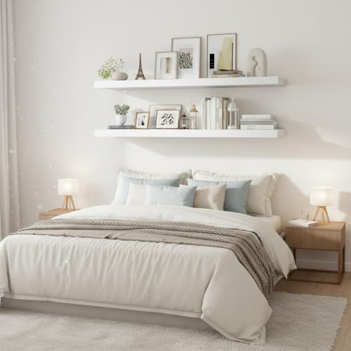Deep Floating Shelves 55x12” Set of 2 (2 Count)