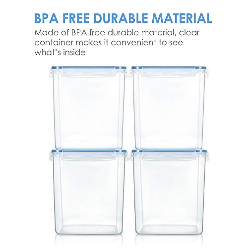 2.5L 84.5oz Food Storage Containers (4 Count)