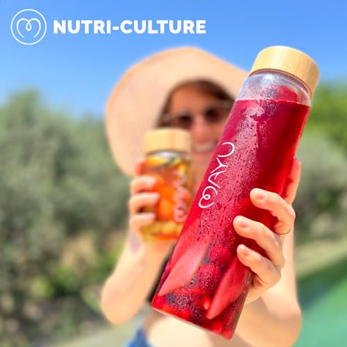 Pure Glass Reusable Water Bottle w