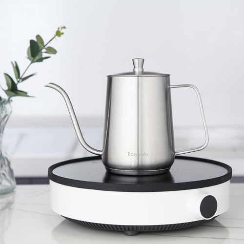 Gooseneck Pour Over Coffee Kettle 30 fl oz Stainless Steel Hand Drip Coffee Pot With Long Narrow Spout