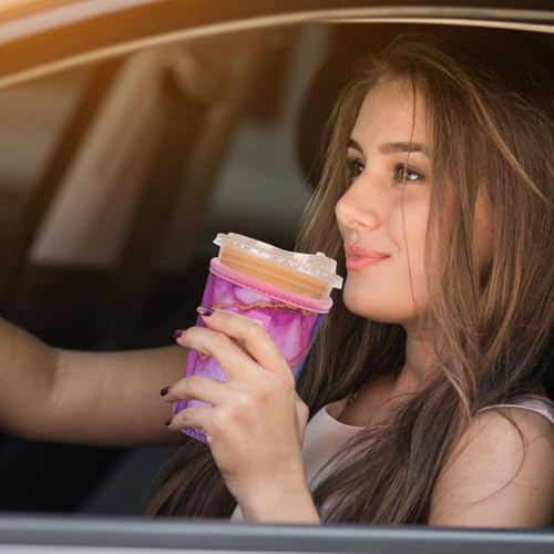 Reusable Insulated Neoprene Iced Coffee Cup Sleeve (3 Count)