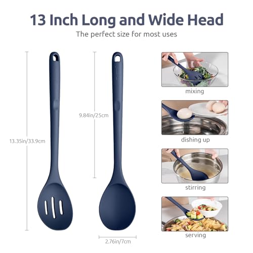 Silicone Spoons Set of 2 (2 Count)