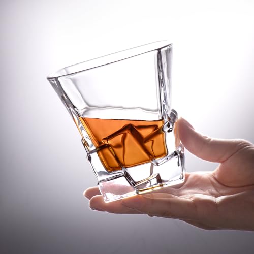330ml Ice Cube Whiskey Glass