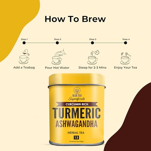 Turmeric Tea Ashwagandha (15 Count)