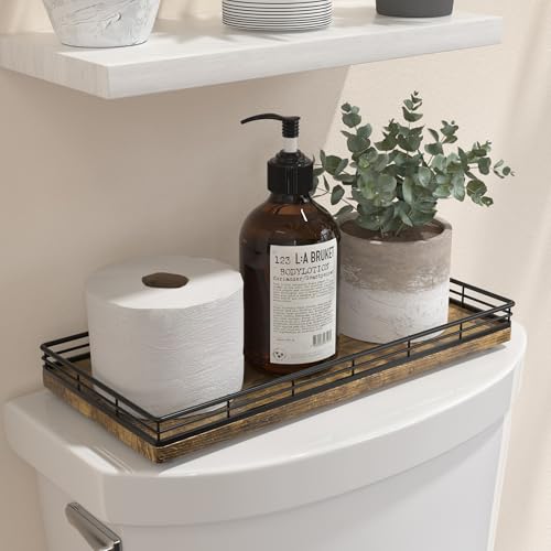 Bathroom Toilet Tank Tray