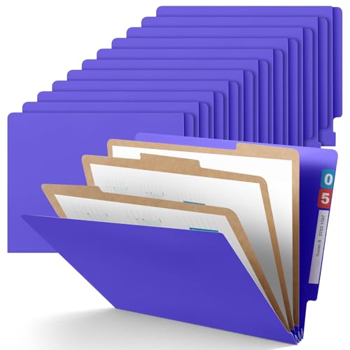 24 Pack Classification Folders (24 Count)