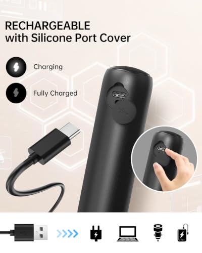 Upgraded Rechargeable Milk Frother Handheld