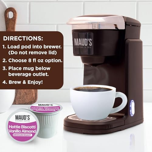 Almond Biscotti Flavored Coffee Pods (18 Count)