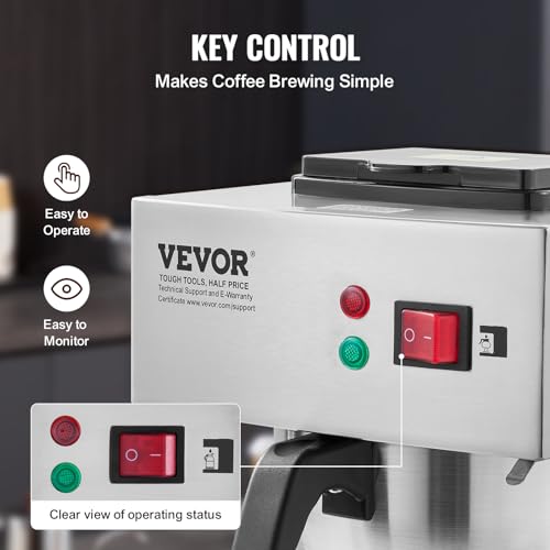 12 Cups Commercial Drip Coffee Maker