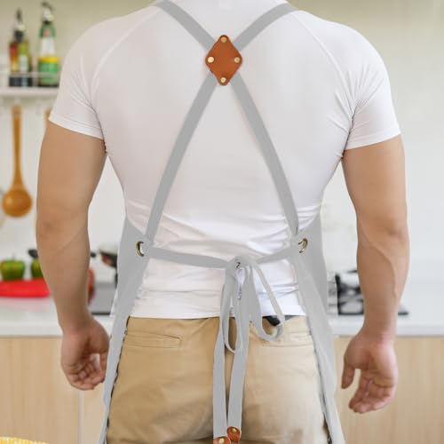 Canvas Aprons for Men Chef Apron
