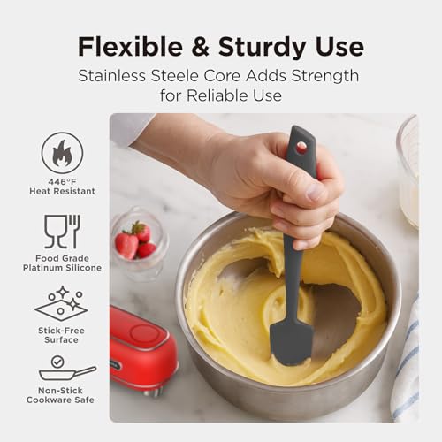 WaltzGrip Platinum Silicone Jar & Can Spatula Set (2 Count)