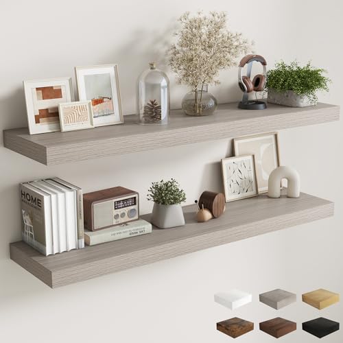 55 Inch Fireplace Mantel Shelf (2 Count)