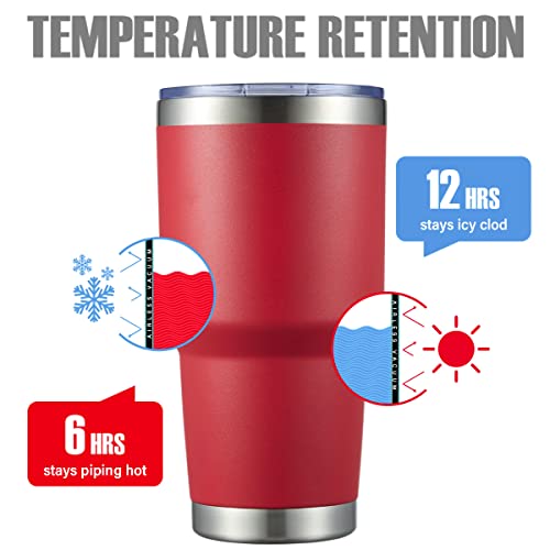 30oz Insulated Tumbler With Lids and Straws (4 Count)