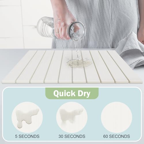 Stone Dish Drying Mat for Kitchen Counter