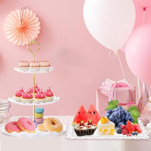 5 Pcs Dessert Table Display Set