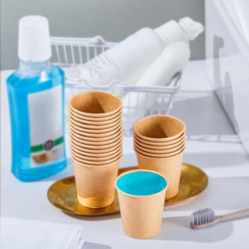 400 Pack 3 oz Kraft Paper Cups (400 Count)
