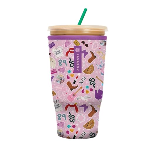 JavaSok Iced Coffee & Cold Soda Insulated Neoprene Cup Sleeve