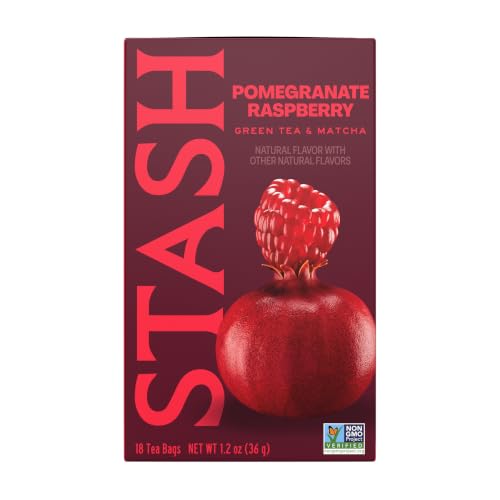 Tea Pomegranate Raspberry & Matcha Green Tea (108 Count)