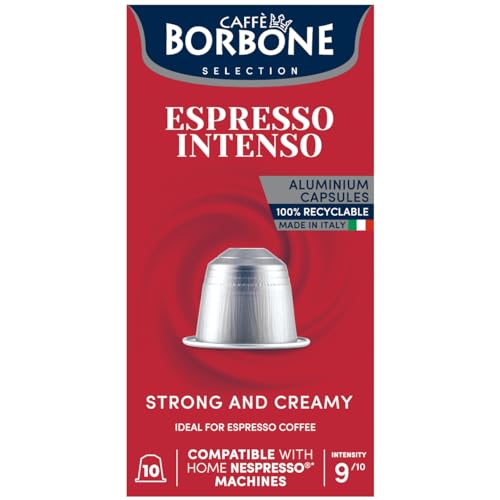 Espresso Intenso Aluminum Capsules Compatible with Nespresso Original Machines (100 Count)