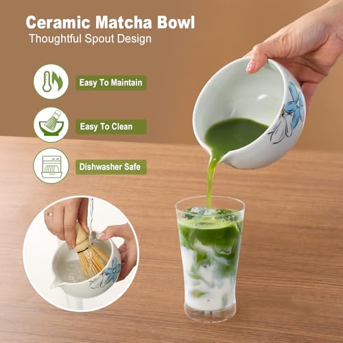 Matcha Whisk Set Cute (8 Count)