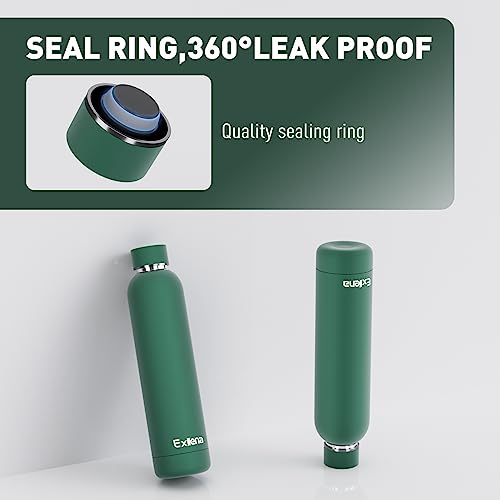 Slim Insulated Water Bottles for Travel 25oz with Clip
