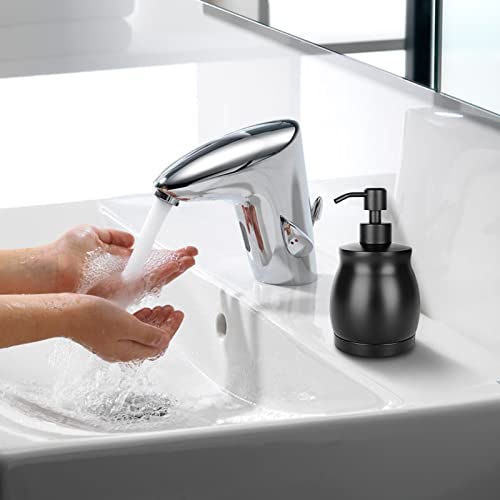 Black Stainless Steel Soap Dispenser