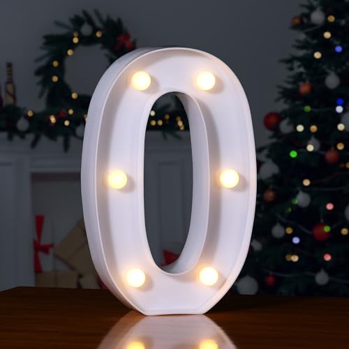 Decorative Led Marquee Light Up Number