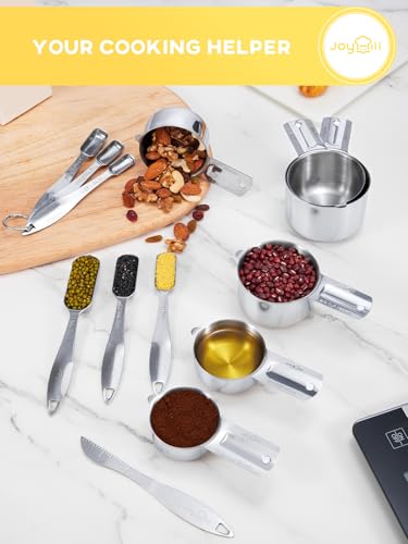 Measuring Cups and Spoons Set of 13 Piece (8 Fl Oz)