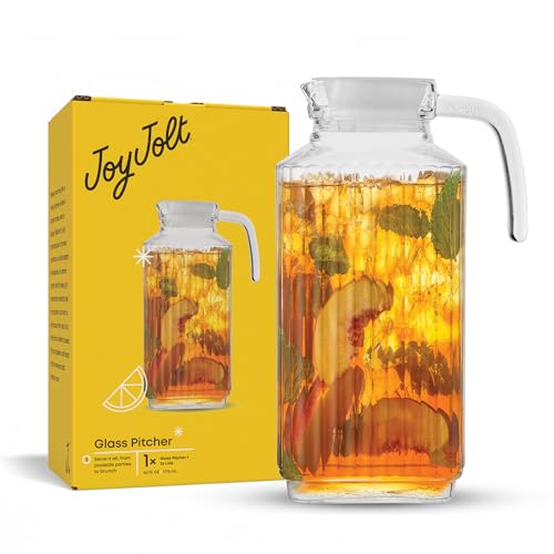 60oz Glass Pitcher with Lid