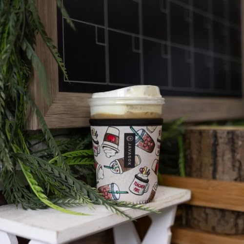 JavaSok Iced Coffee & Cold Soda Insulated Neoprene Cup Sleeve