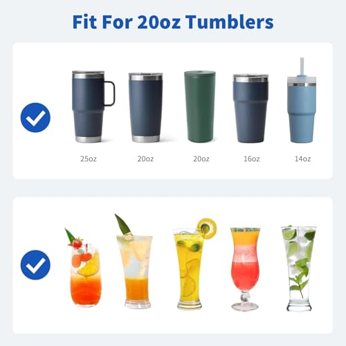 Stainless Steel Straw for 20 oz YETI Tumbler