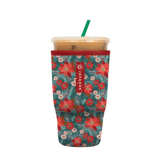 JavaSok Iced Coffee & Cold Soda Insulated Neoprene Cup Sleeve