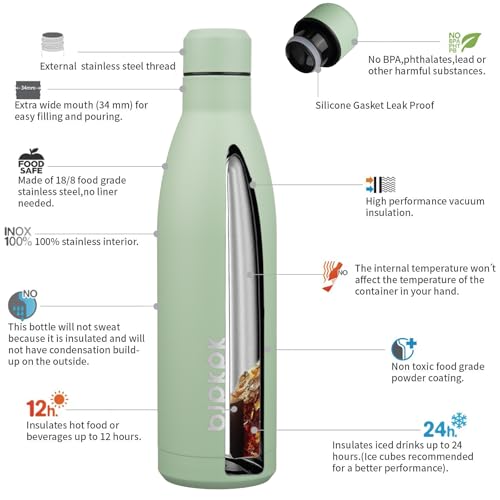 25 oz Insulated Stainless Steel Water Bottle