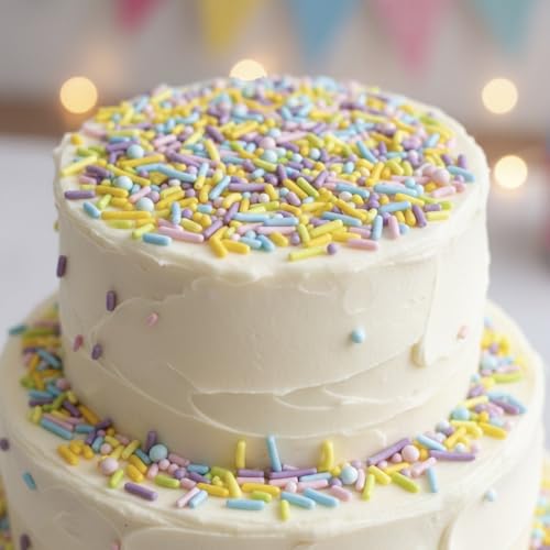 Pastel Rainbow Sprinkles (3 Ounce)