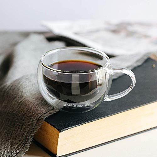 BTaT Double Walled Espresso Cups (4 Count)