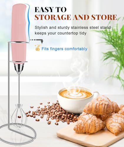 Handheld Milk Frother Wand for Coffee