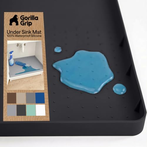 Waterproof Silicone Under Sink Mat (646 sq in)