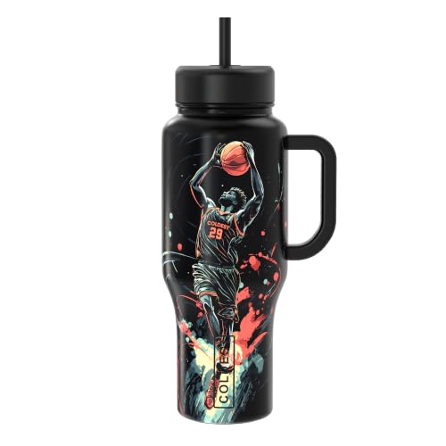 Coldest Tumbler with Handle and Straw