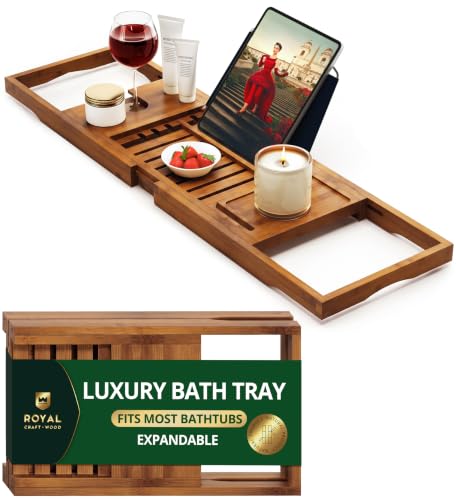 Premium Foldable Bathtub Tray Caddy