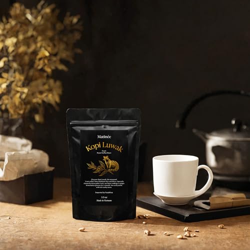 Wild Kopi Luwak Coffee Whole Beans (3.5 Ounce)