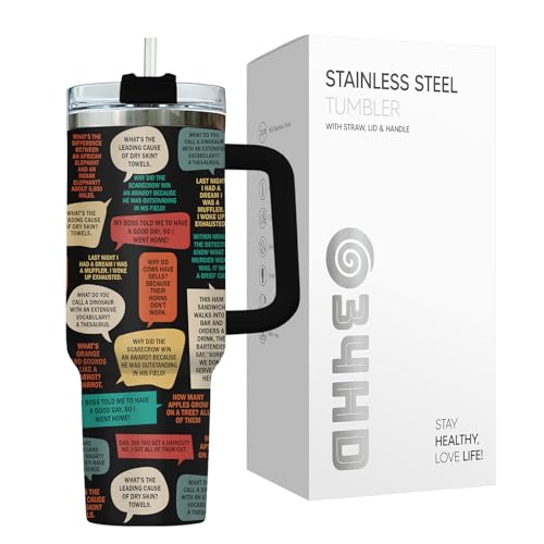 Daddy Keep All My Dad Jokes Base 40 oz Tumbler with Handle