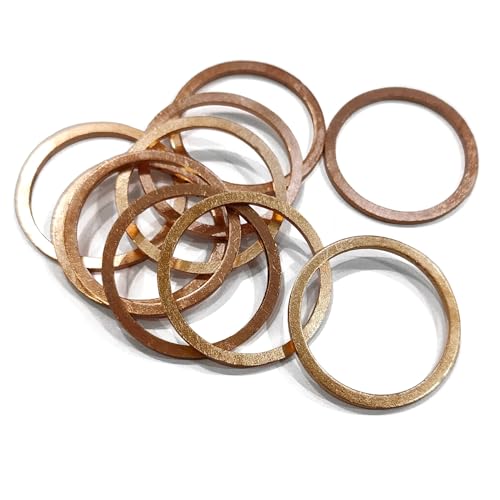 M36 Flat Washer Copper Sealing Ring (10 Count)