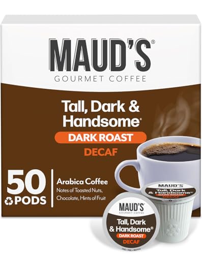 Maud’s Decaf Dark Roast Coffee Pods (50 Count)