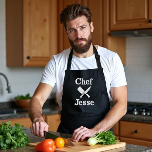 Personalized Chef Apron for Men