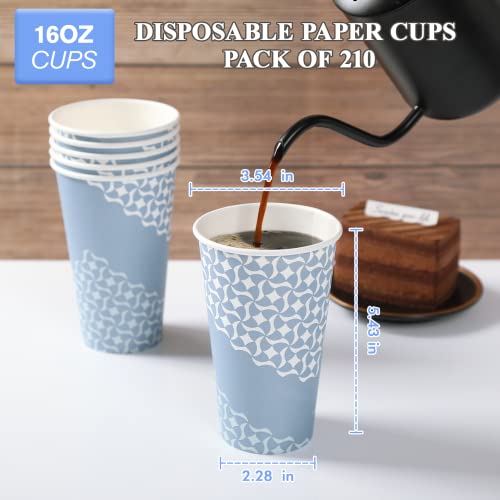 16 oz Coffee Cups (210 Count)