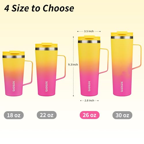 26oz Insulated Tumbler with Handle