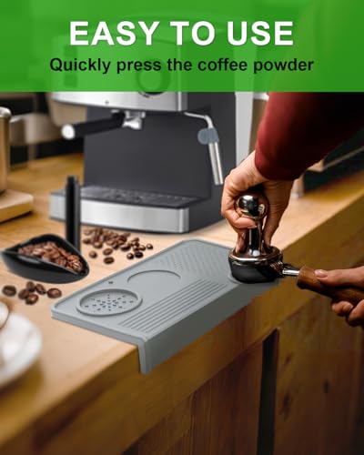 Upgraded Silicone Tamping Mat & Brush