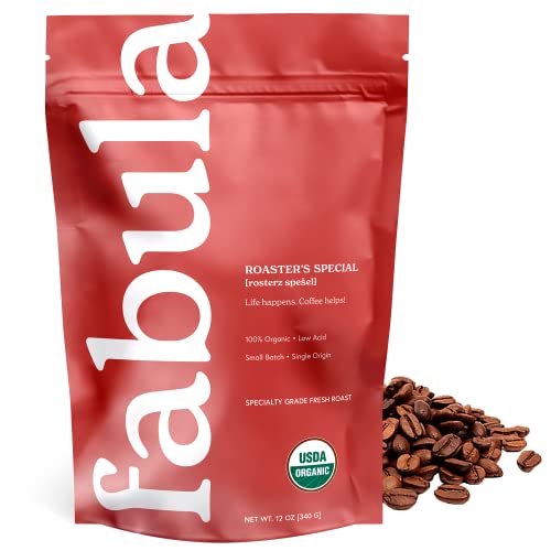 Coffee Half Caff Medium Roast Whole Beans (12 Ounce)