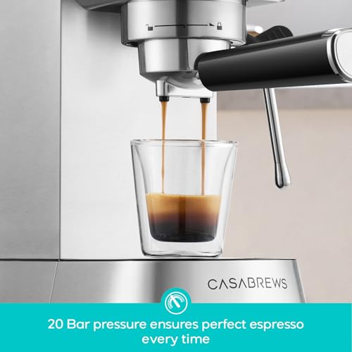 5418 PRO Espresso Machine with Fast Heating System and Steam Wand